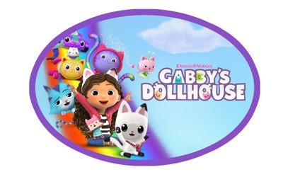 Gabbys Dollhouse inspired shirt with kids custom name free on back or arm T Shirt Rack