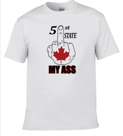 51st State My ASS Shirt with  custom name free on back or arm Kids and Adult! T Shirt Rack