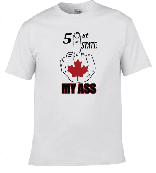 51st State My ASS Shirt with  custom name free on back or arm Kids and Adult! T Shirt Rack