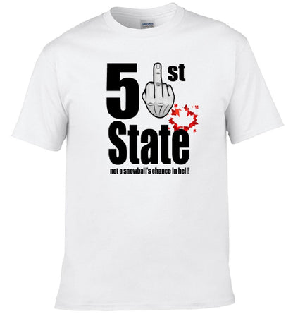 51st State Anti-Trump Shirt: Custom Name, Kids & Adult Sizes T Shirt Rack