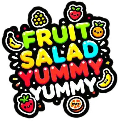 Wiggles Inspired Fruit Salad yummy yummy T-Shirt - Ready Steady WIGGLE! T Shirt Rack