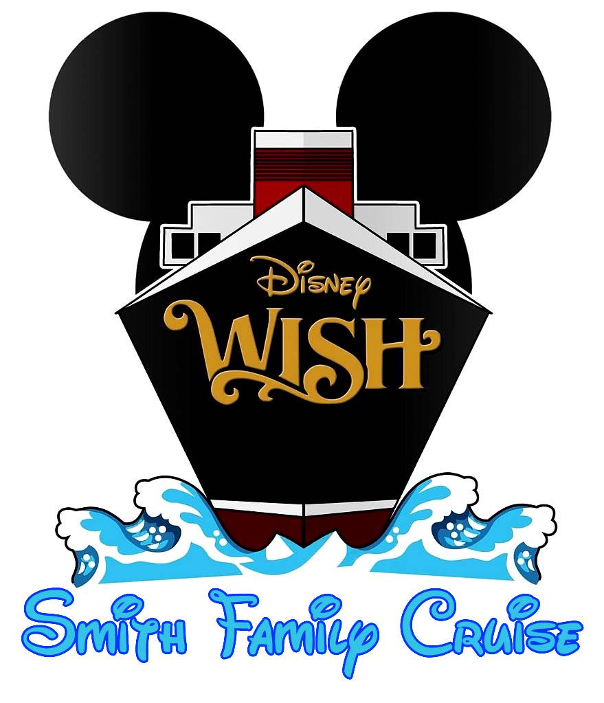 Disney Cruise Family Vacation shirt with  custom Family name Kids and Adult! T Shirt Rack
