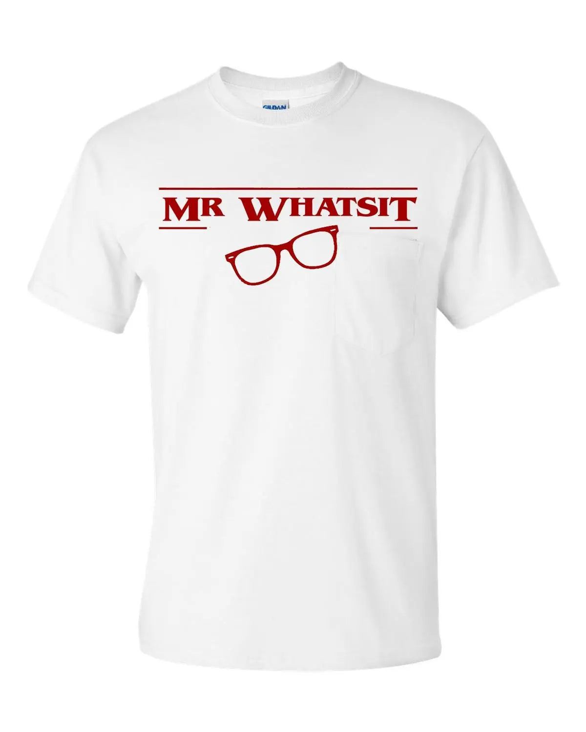 Mr Whatsit! shirt with Personalized Name! T Shirt Rack